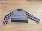 Tommy Hilfiger gestreepte navel trui maat M (katoen), Maat 38/40 (M), Blauw, Ophalen of Verzenden, Lange mouw