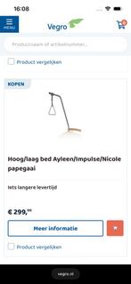 Papegaai voor hoog laag bed , nieuw, Huis en Inrichting, 90 cm, Eenpersoons, Nieuw, Ophalen of Verzenden