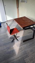 Vintage lessenaar & stoeltje, Ophalen, Zo goed als nieuw