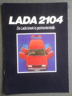 Lada 2104 Break Brochure, Ophalen of Verzenden, Zo goed als nieuw, Overige merken