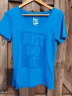 Blauw nike just do it tshirt maat m, Ophalen of Verzenden