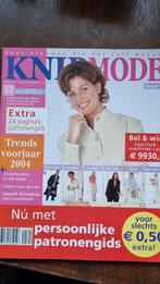 Knipmode Maart 2004 -  Naaipatronen, Vrouw, Ophalen of Verzenden, Knipmode, Overige typen