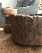 Oud sleets houten bakje schaaltje kommetje India oosters, Antiek en Kunst, Curiosa en Brocante, Ophalen of Verzenden