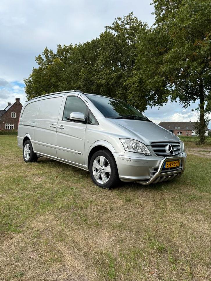Mercedes-Benz Vito 122 v6 lang, automaat, Auto's, Bestelauto's, Particulier, Achteruitrijcamera, Adaptive Cruise Control, Airbags