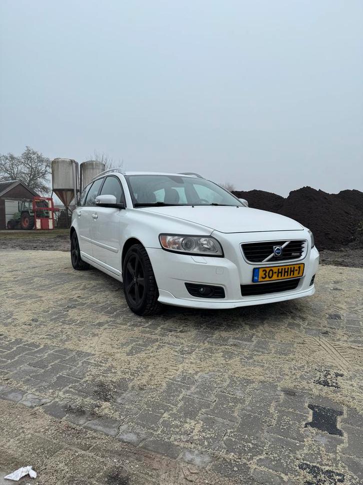 Volvo V50 1.8 2008 Wit ( KOPPELING DEFECT‼️), Auto's, Volvo, Particulier, V50, Benzine, C, Stationwagon, Handgeschakeld, Origineel Nederlands