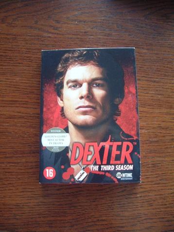 4-dvd serie Dexter- the third season beschikbaar voor biedingen