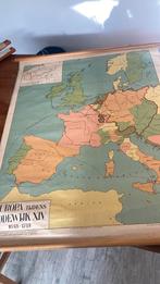 Oude schoolplaat, Europa tijdens Lodewijk IVX, Ophalen, Aardrijkskunde