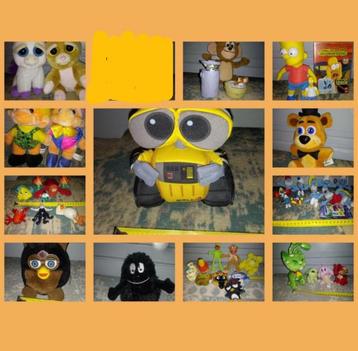 Knuffels en poppetjes beschikbaar voor biedingen