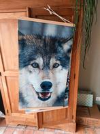 Wanddoeken wolf en uil, Ophalen of Verzenden