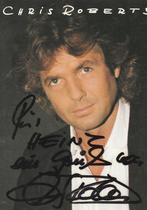 Ansichtkaart, Artiest, Chris Roberts   (492), Ophalen of Verzenden, 1980 tot heden, Sterren en Beroemdheden