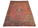 Handmade Persian wool Hamadan Husseinabad carpet 272x355cm, Persian Perzisch vintage oosters hype, Crème, 200 cm of meer, Ophalen of Verzenden