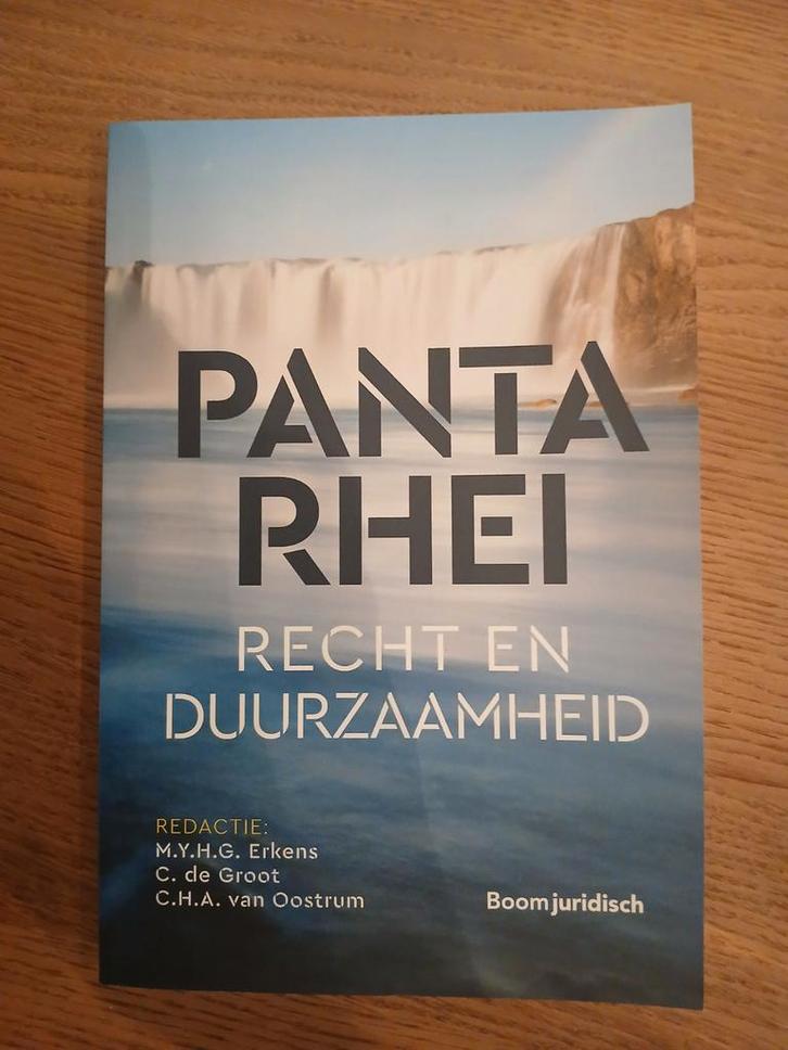 Panta Rhei: Recht en Duurzaamheid, Boeken, Studieboeken en Cursussen, Nieuw, HBO, Gamma, Ophalen of Verzenden