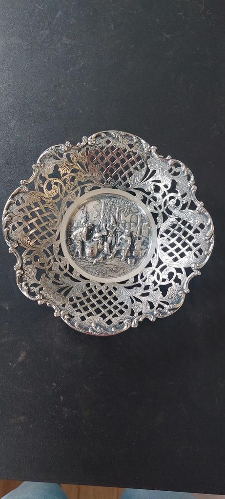Holland ajour bonbon / presenteerschaaltje ZILPA  90, Antiek en Kunst, Antiek | Goud en Zilver, Ophalen of Verzenden