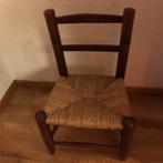 Vintage Kinderstoeltje met Rotan Zitting, Ophalen
