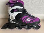 Fila Junior-One Inline Skates 36-40 Zwart/Magenta, Verstelbaar, Kinderen, Nieuw, Inline skates 4 wielen