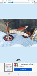 Houten tweewieler, Vintage van Blokker, Ophalen of Verzenden, Gebruikt, Loopfiets