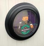 Te koop mancave Andre Hazes Heineken cafe klok, Ophalen of Verzenden, Zo goed als nieuw, Overige typen, Heineken