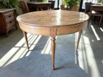 Brocante houten ronde tafel / consoletafel, Ophalen