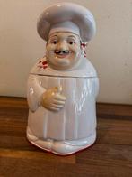Fat chef cookie jar / koekjespot, Ophalen of Verzenden, Gebruikt, Overige stijlen, Overige typen