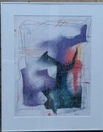 Dieter Karl Zimmer. Zeefdruk. Abstract. 66/81 cm., Ophalen