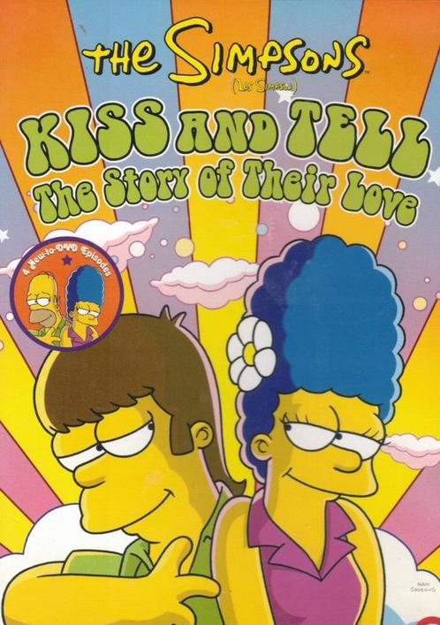 The Simpsons - Kiss & Tell: The Story Of Their Love, Cd's en Dvd's, Dvd's | Tekenfilms en Animatie, Zo goed als nieuw, Amerikaans