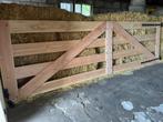 *4.50 breed Boeren land hek hekwerk omheining Douglas *, Tuin en Terras, Ophalen, Zo goed als nieuw, IJzer, Dubbelstaafmat hekwerk