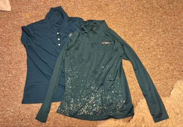 Donker groen/emerald setje kleding  beschikbaar voor biedingen