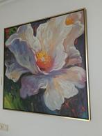 Bloem schilderij 105x105 cm, Ophalen