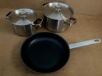 Pannenset AEG Nieuw, Huis en Inrichting, Keuken | Potten en Pannen, Ophalen, Nieuw, Pannenset, Rvs