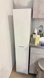 Apothekerskast hoogglans wit - 30x42,5x150cm, Huis en Inrichting, Ophalen, Zo goed als nieuw