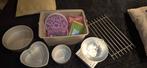 Bakspullen set - taartvormen en uitstekers, Ophalen of Verzenden, Gebruikt, Taarten, Bakvorm