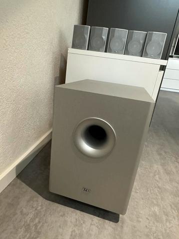 ELAC 5.1 Home Cinema Speakerset met pioneer versterker beschikbaar voor biedingen