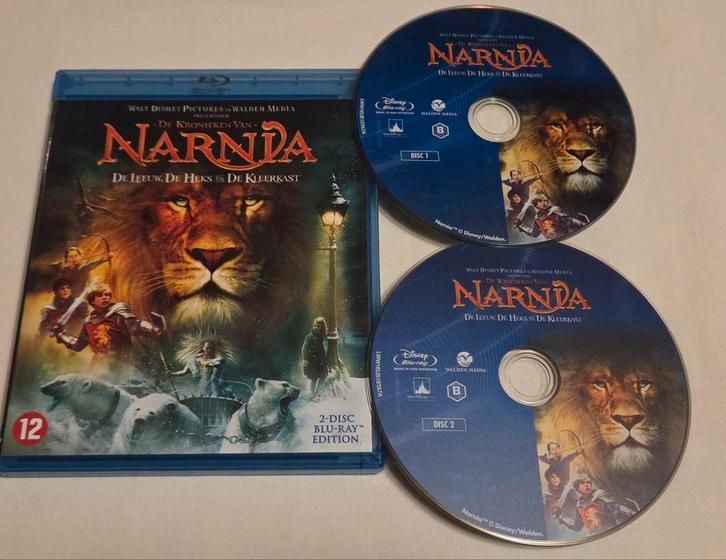 Narnia/Fantasy/Blu-ray's/Walt Disney, Cd's en Dvd's, Blu-ray, Zo goed als nieuw, Tekenfilms en Animatie, Ophalen of Verzenden