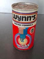 Vintage blik Wynn's Racing Formula for gas USA 1970, Ophalen of Verzenden, Nieuw, Overige, Overige merken