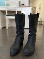 Nieuwe hoge zwarte laarzen van Clumpy model roos maat 37, Hoge laarzen, Verzenden, Zwart, Nieuw