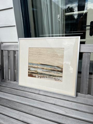 Maya Wildevuur mixed media schilderij beschikbaar voor biedingen