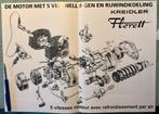Poster van Kreidler motor 5 versnellingen, Ophalen of Verzenden, Zo goed als nieuw, Motoren