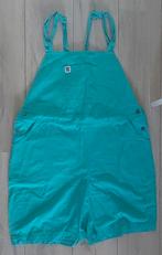Lucy & Yak tuinbroek blauw turquoise maat 18, Kort, Blauw, Maat 46/48 (XL) of groter, Ophalen of Verzenden