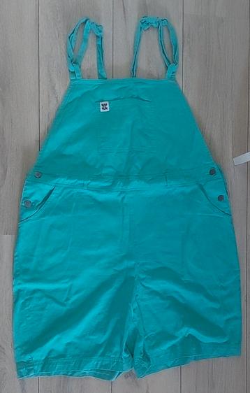 Lucy & Yak tuinbroek blauw turquoise maat 18 beschikbaar voor biedingen
