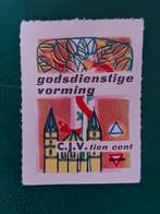 Sluitzegel CJV Christelijke Jongeren Verbond 10 cent, Verzamelen, Verzenden, Gebruikt