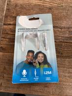 GRUNDIG NIEUWE STEREO EARPHONES MET MICROPHONE, Ophalen of Verzenden, Nieuw