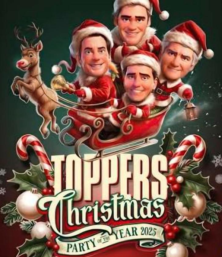 Toppers VIP arrangement vrijdag 19 december, Tickets en Kaartjes, Concerten | Nederlandstalig, Twee personen, December