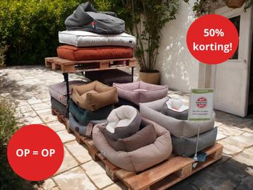 50% KORTING! Mega Hondenmand & Kussen Outlet – OP=OP beschikbaar voor biedingen