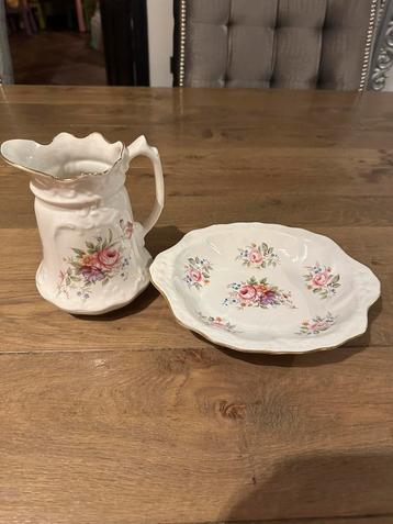 Vintage kan en kom set van James Kent Ltd. Staffordshire beschikbaar voor biedingen