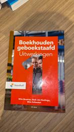 boekhouden geboekstaafd Wim Schauten - uitwerkingen, Ophalen of Verzenden, Zo goed als nieuw, Wim Schauten; Wim Broerse; Derk Jan Heslinga