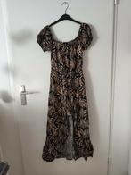 Primark lange jumpsuit leaves zwart bruin met kort broekje, Ophalen of Verzenden, Nieuw, Maat 34 (XS) of kleiner, Zwart