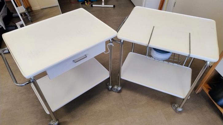 Trolley tafeltjes, Huis en Inrichting, Kasten | Computermeubels, 70 tot 120 cm, Ophalen