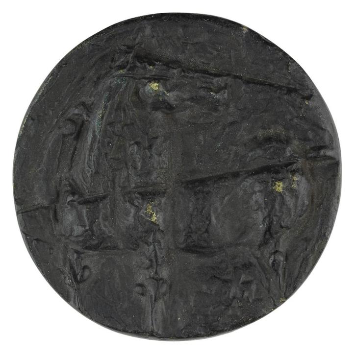 MAECENASPENNING 1968 Frits van Eeden : Pulchri Studio, Postzegels en Munten, Penningen en Medailles, Brons, Nederland, Verzenden