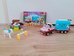 Lego Friends 3186 Paard, auto met aanhangwagen, Ophalen of Verzenden, Gebruikt, Complete set, Lego