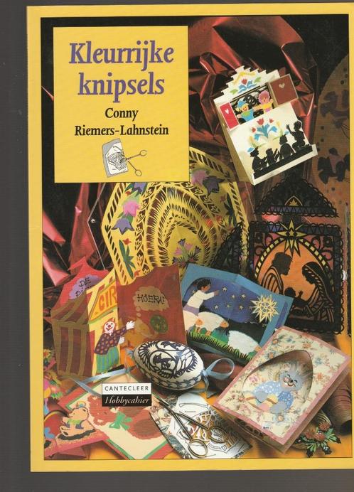 Kleurrijke knipsels - Conny Riemers-Lahnstein"", Boeken, Hobby en Vrije tijd, Zo goed als nieuw, Overige onderwerpen, Ophalen of Verzenden